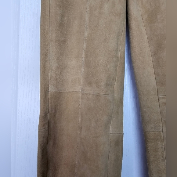 POLO by Ralph Lauren 100% Lambskin Suede Legging | BEIGE | XXS | NWT!!! - Picture 8 of 16